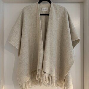 Artizia Auxiliary Wool Cape Heathered Ivory One Size
